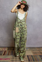 Load image into Gallery viewer, POL Vintage Washed Sleeveless Denim Overalls
