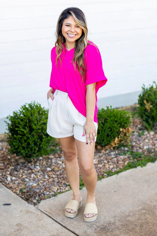 Grace + Emma Cara Collared Top