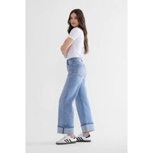 Load image into Gallery viewer, Mica Super High Wide Leg with Cuffed Hem
