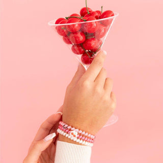TELETIES - Spiral Hair Coils | Small | Cherry Bomb