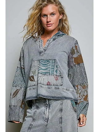 Pol Clothing - Knit Jacket - Charcoal