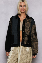 Load image into Gallery viewer, POL Contrast Color Block Quilted Jacket
