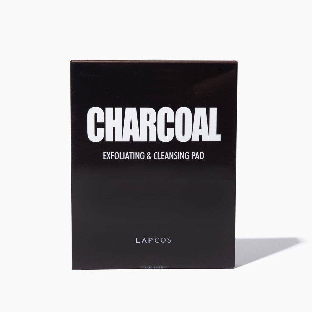 LAPCOS - Charcoal Exfoliating & Cleansing Pad 5-pack