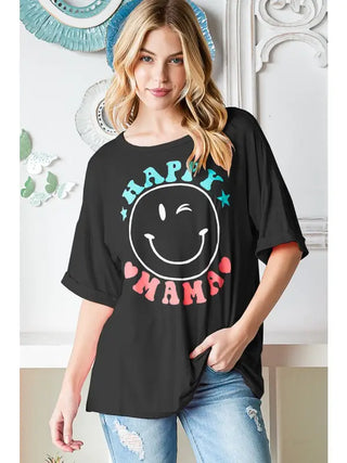 Heimish - Mama Print Top - Black