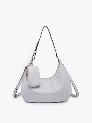 Jen & Co. - Jada Nylon Shoulder Bag w/ Coin Pouch