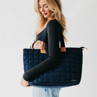 Day Dreamer Quilted Tote Bag Wholesale-Tote Bag-Pretty Simple