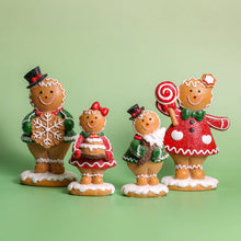 Load image into Gallery viewer, A Cheerful Giver - Mrs. Swirl Gingerbread — Christmas, Holiday Decorations
