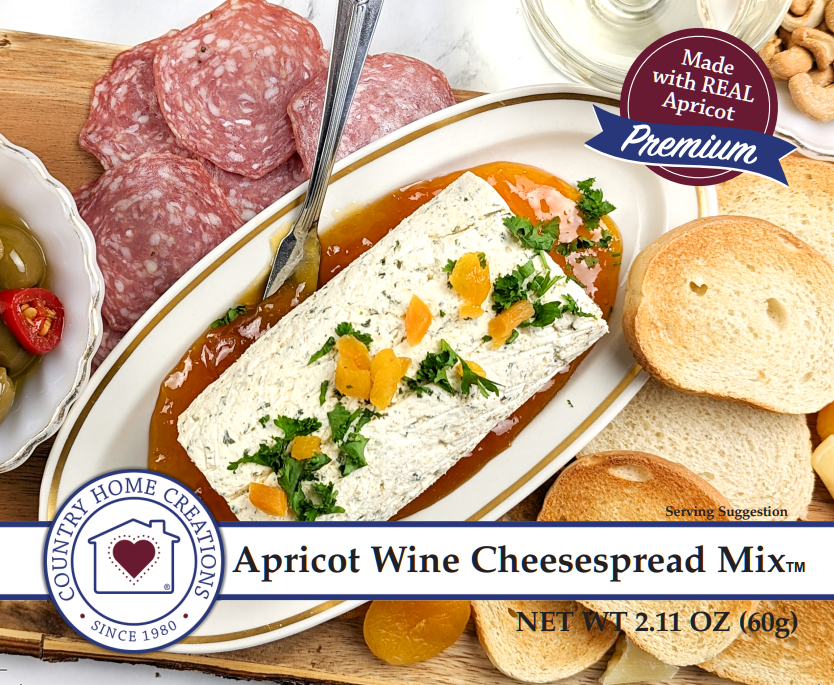 Country Home Creations - Apricot Wine Cheesespread Mix