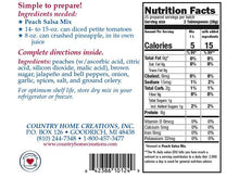 Load image into Gallery viewer, Country Home Creations - Peach Salsa Mix
