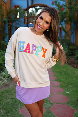Jess Lea - Happy Patch Pullover