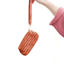 Load image into Gallery viewer, Dylan Woven Sunglass Case Wristlet-Pouch-Pretty Simple
