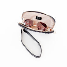 Load image into Gallery viewer, Dylan Woven Sunglass Case Wristlet-Pouch-Pretty Simple
