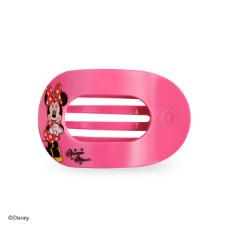 TELETIES - Flat Round Hair Clip | Medium | Minnie Mouse