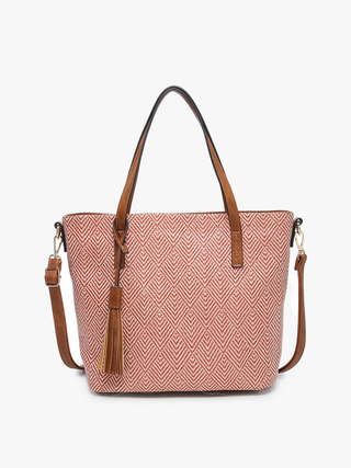 Jen & Co. - August 2 Tone Natural Women's Tote Bag