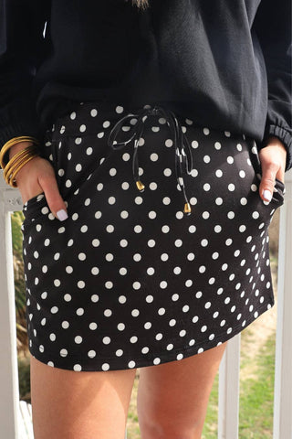 Jess Lea - After Dark Polka Dot Skort