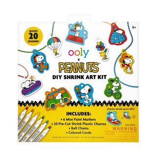 OOLY - OOLY x Peanuts DIY Shrink Art Kit