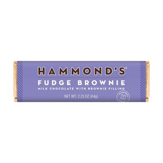 Hammond's Candies - Candy Bar - Milk Chocolate - Fudge Brownie Ganache - 2.25 oz