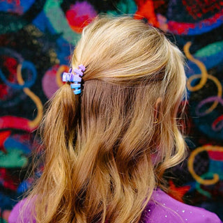 TELETIES - Classic Hair Clip | Tiny | Miami Vice