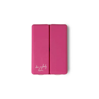 Crush “Everything’s Fine” Pill & Vitamin Organizer – Compact Travel Case with 7 Compartments