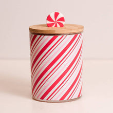 Load image into Gallery viewer, A Cheerful Giver - Seasonal Candle (10oz.) - Candy Cane Swirl
