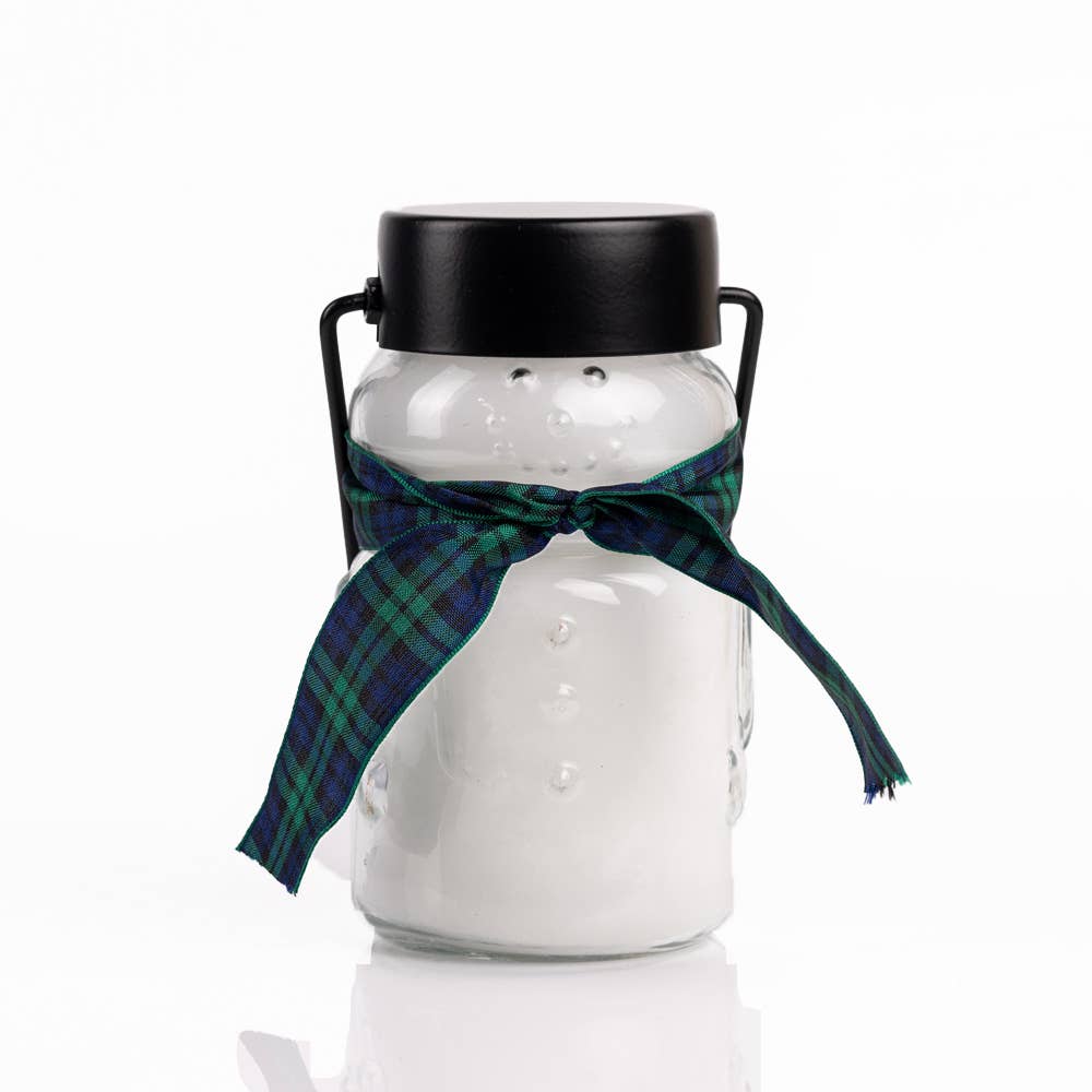 A Cheerful Giver - Snowman Baby Candle (10oz.) – Candy Cane