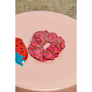 POL - Floral-Print Scrunchie Woman Hair Band