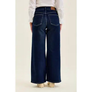 Judy Blue - High Waist Petite Lux Retro Wide Jeans