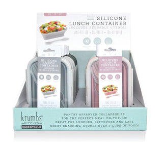 DM Merchandising - Krumbs Kitchen Essentials Silicone Lunch Container Assortmen