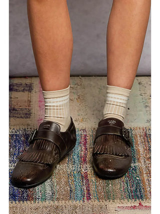 POL - Solid Striped Sporty Casual Socks