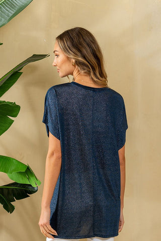 Sew In Love Sparkly Pocket Tee