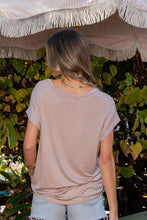Load image into Gallery viewer, Sew In Love Round Neck Short Sleeve Top
