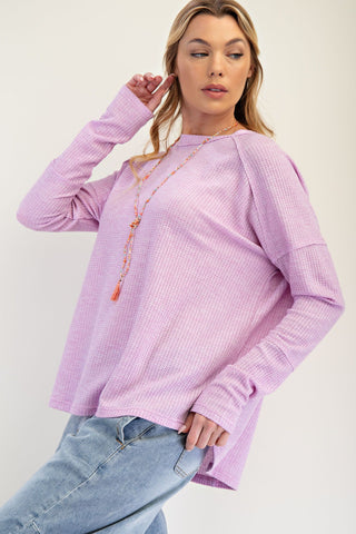 Easel - Thermal Knit Pullover