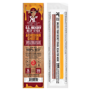 Righteous Felon Craft Jerky - Righteous Felon Beef & Cheddar Cheese Stick Combo