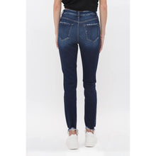 Load image into Gallery viewer, Mica High Rise Ankle Skinny with Button Up
