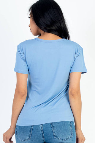 CAPELLA APPAREL - Basic Short Sleeve T-shirt