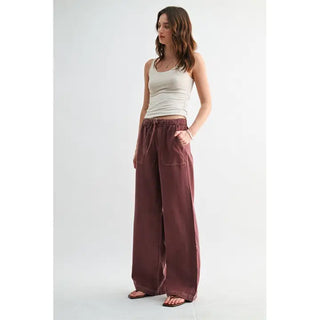 Mica Denim - High-rise Wide Leg Jogger - Matisse