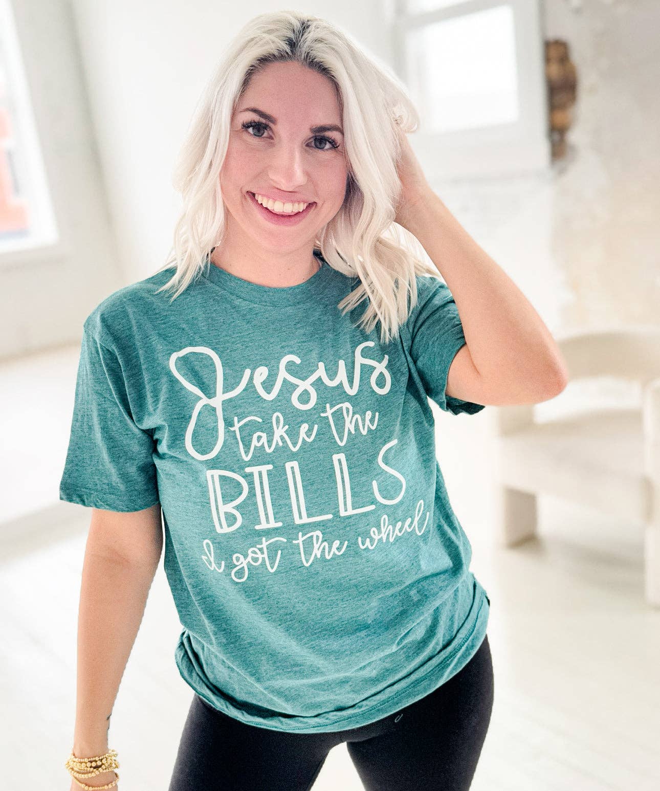Festivitees - Jesus Take The Bills Graphic Tee