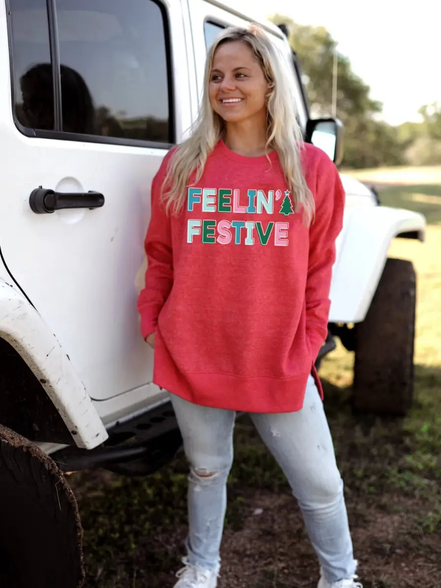 Jadelynn Brooke Feelin' Festive Sweatshirt