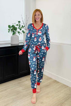 Load image into Gallery viewer, Shirley &amp; Stone Christmas Snowman Pajama – Cozy, Cute, and Camera-Ready
