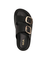 Load image into Gallery viewer, MIA Shoes GEN Slide – Women’s Sandal with Gold Buckles

