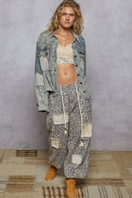 Load image into Gallery viewer, POL Long Sleeve French Terry Contrast Jacket
