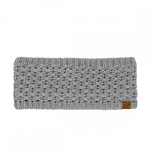 Load image into Gallery viewer, CC Cross Cell Stitch Knit Headwrap – Cozy Winter Ear Warmer
