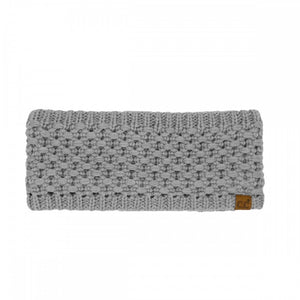 CC Cross Cell Stitch Knit Headwrap – Cozy Winter Ear Warmer