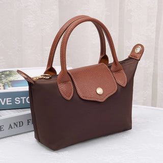 Britney Nylon Double Handle Crossbody Bag