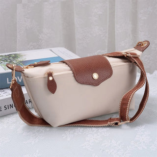 Ciara Nylon Crossbody Bag Ivory