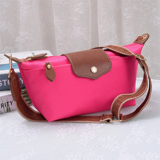 Ciara Nylon Crossbody Bag Fuchsia