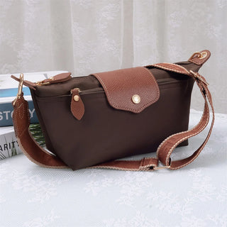 Ciara Nylon Crossbody Bag Coffee