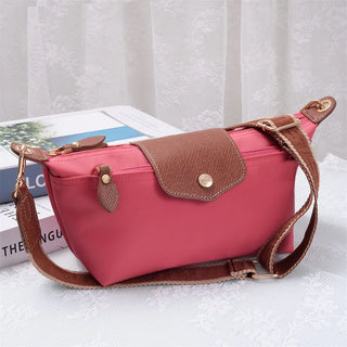 Ciara Nylon Crossbody Bag Coral Crush