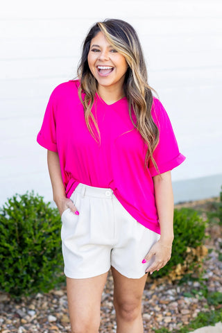 Grace + Emma Cara Collared Top