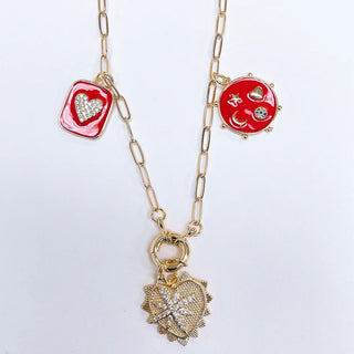 Treasure Jewels - Ava Red Necklace